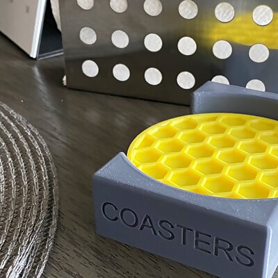 Coaster Tray holds 45 coasters