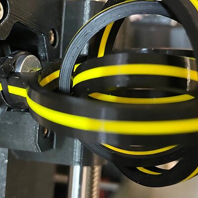 MK3S Zip Tie Spinning Gyroscope