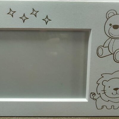 Baby picture frame