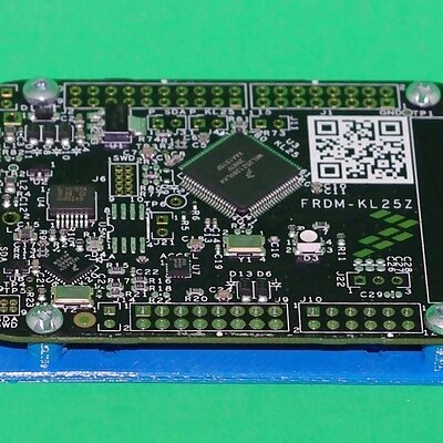 Freescale FRDMKL25Z Board Drilling And Mounting Plates