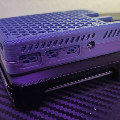 Raspberry Pi clipp on harddrive cage for Malolos case