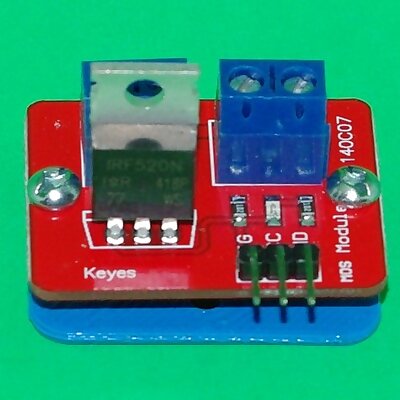 Keyes Mosfet Power Control Board Mounting And Drilling Plates