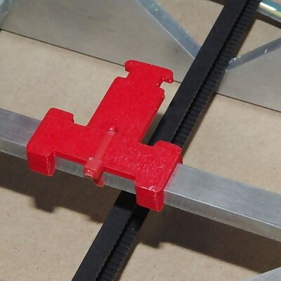 Prusa i3 Bed Cable Guide