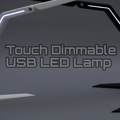 USB Touch Dimmable Led Desk Lamp v14