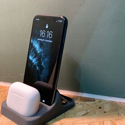 iPhone 11 Pro  AirPods Pro Stand