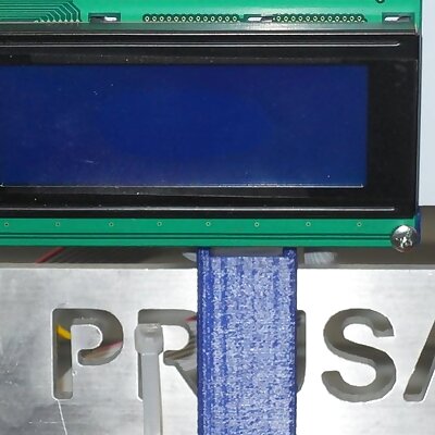 Prusa i3 Simple LCD Holder