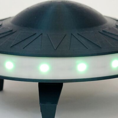 Flying Saucer Accent Lamp