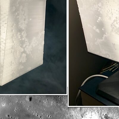 Modular Lunar Lamp  Apollo 11 Landing Site Lamp for IKEA HEMMA w Bonus Astronauts!