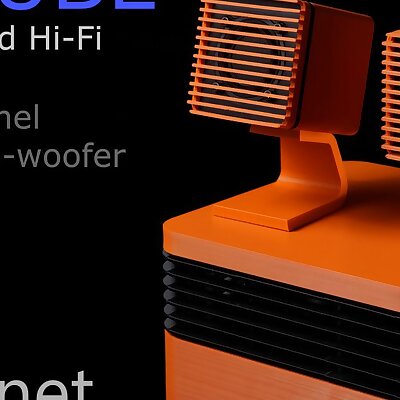 PCUBE hifi speakers with Voxel subwoofer
