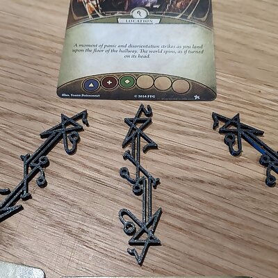 Location connectors for Arkham Horror The Card Game