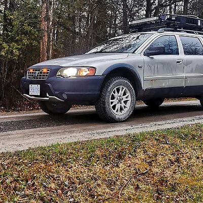 Volvo XC70 Lift Kit and Subframe Spacers P2 Chassis