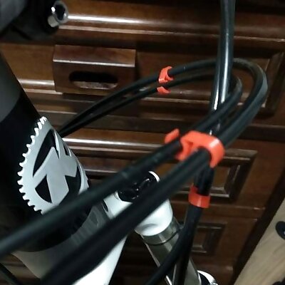 Bike cable clip