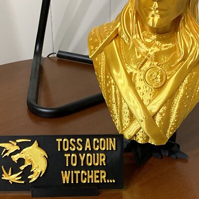 Witcher Toss a Coin to Your Witcher Nameplate