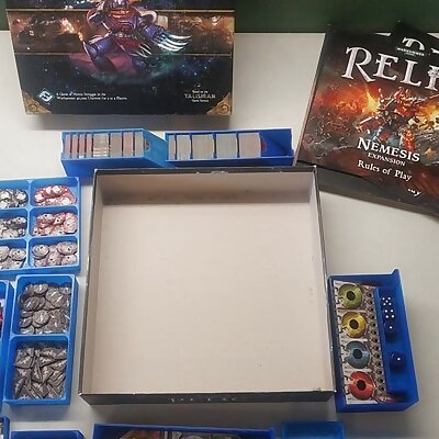 Relic  Nemesis Game Box Organizer