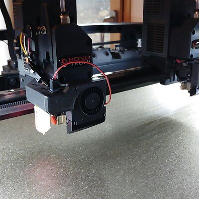 Slim fan modules for Muldex 3D printer