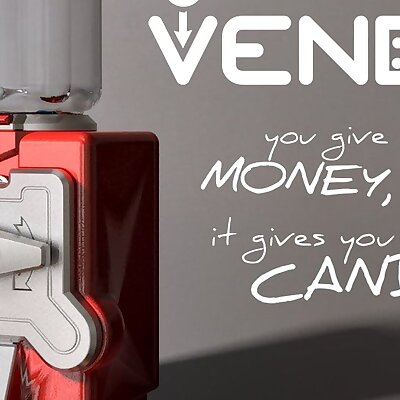 VEND  the totally printed candy dispenser