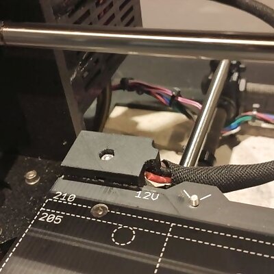 Prusa Heatbed Cable Cover cable facing down