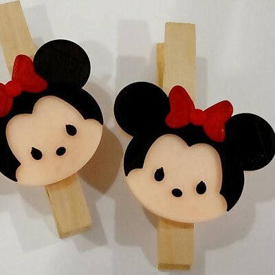 Mini Mouse Clothespins