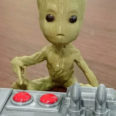 Baby Groot 54 Dont Push This Button