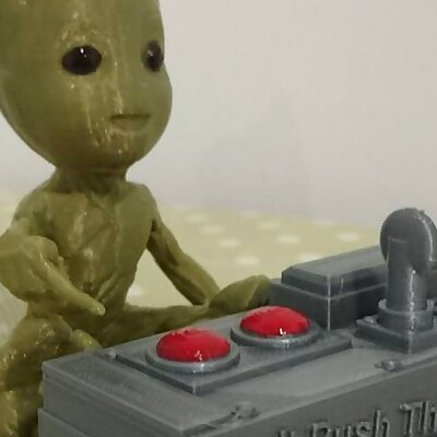 Baby Groot 53 Dont Push This Button