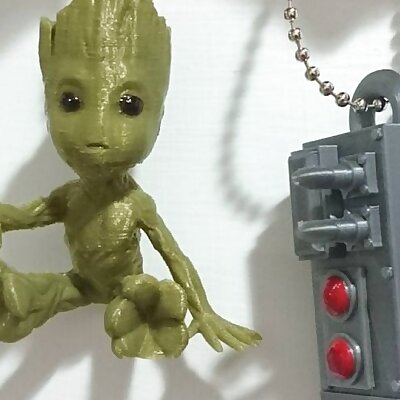 Baby Groot 52 Dont Push This Button