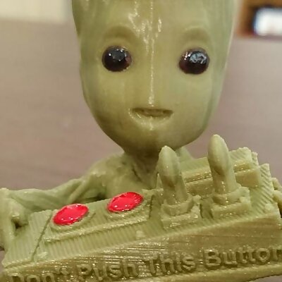 Baby Groot 51 Dont Push This Button