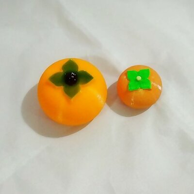 Japanese Dessert  Persimmon