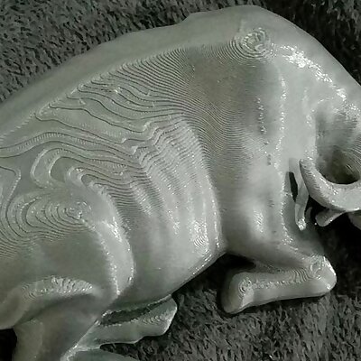 Taiwan Water buffalo 3D scan台灣水牛