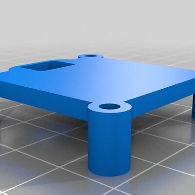 RCExplorerse tricopter mounting base for flight controller