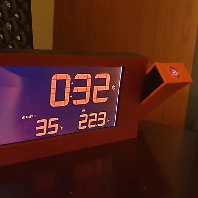 Front cover for Oregon RMR 221PN Projections Alarm Clock and similar