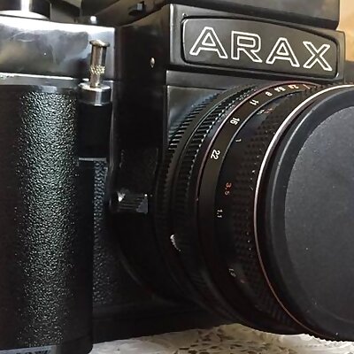 Grip for ARAX 60 or Kiev 60 medium format camera