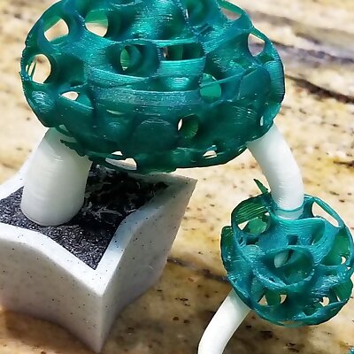 Complex 3D Printed Bonsai