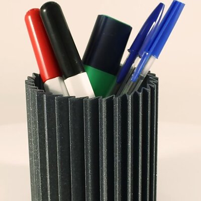 Turbine Pencil Holder Vase Mode