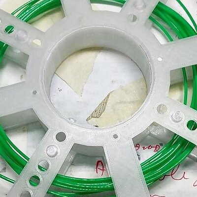 Simple Adjustable Spool for Filament Samples