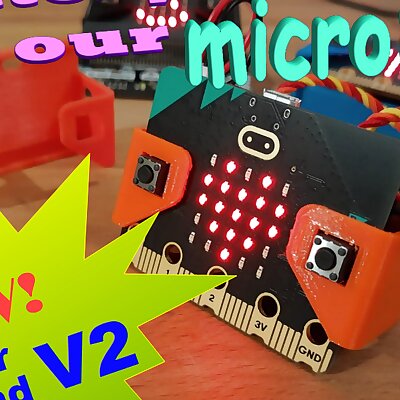 CHAWs battery case for microbit V1  V2