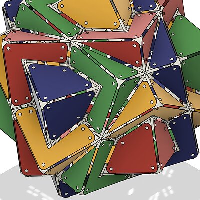 Cube Fourfold Lamp for IKEA Hemma