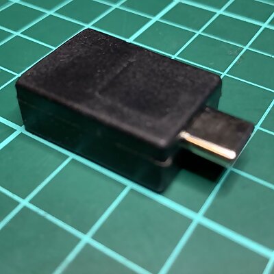 USB A Socket to USB C Plug Adapter
