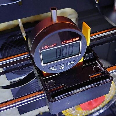 QIDI XMax Carriage Mounted Dial Indicator Holder