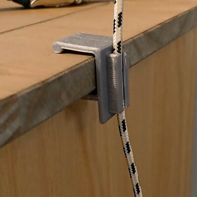 Charging Cable Holder and Table Clip