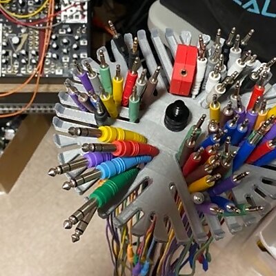 NotASnowflake  35mm Eurorack Patch Cable OrganizerStand