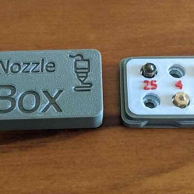 Nozzle Box for E3D Nozzles