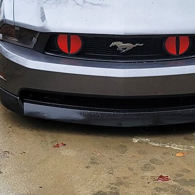 2011 Ford Mustang foglight covers
