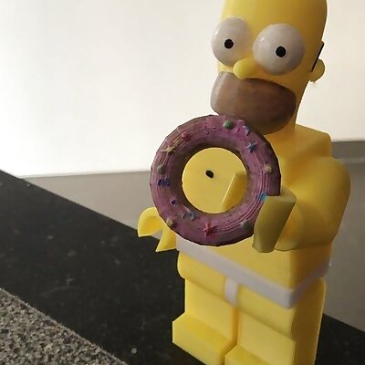 Giant Lego Donut