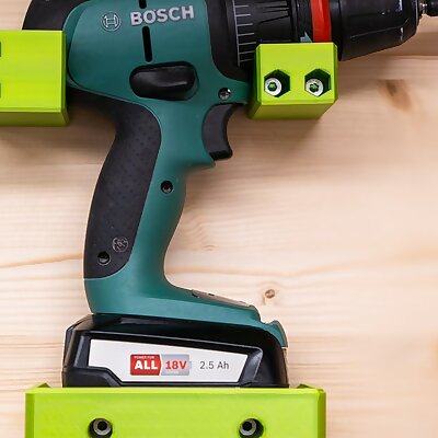 Wall Holder for Drill Designed for Bosch AdvancedImpact 18