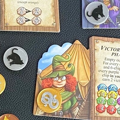 Quacks of Quedlinburg  Witch Pennies for Herb Witches Expansion
