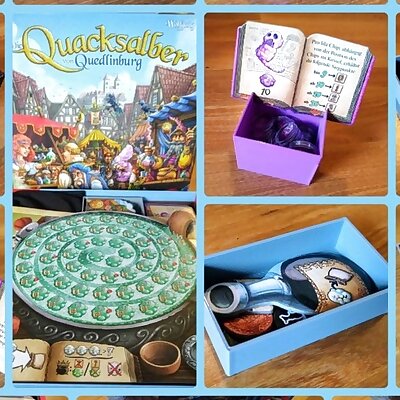 Quacks of Quedlinburg Organizer incl expansion