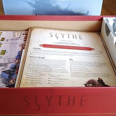 Scythe Legendary Box Organizer all Expansions