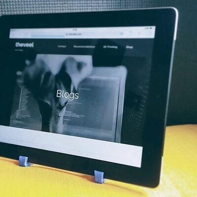 iPad 3d printed stand