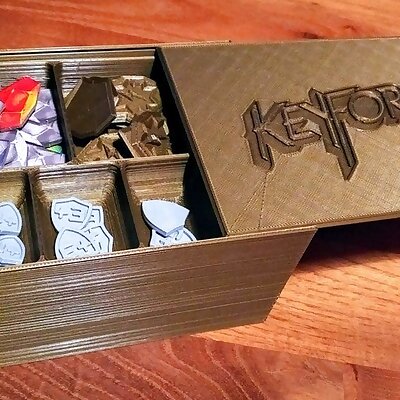 Keyforge Deck and Token Box