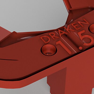 Draken  QIDI XMax XPlus IMate S Fan Duct